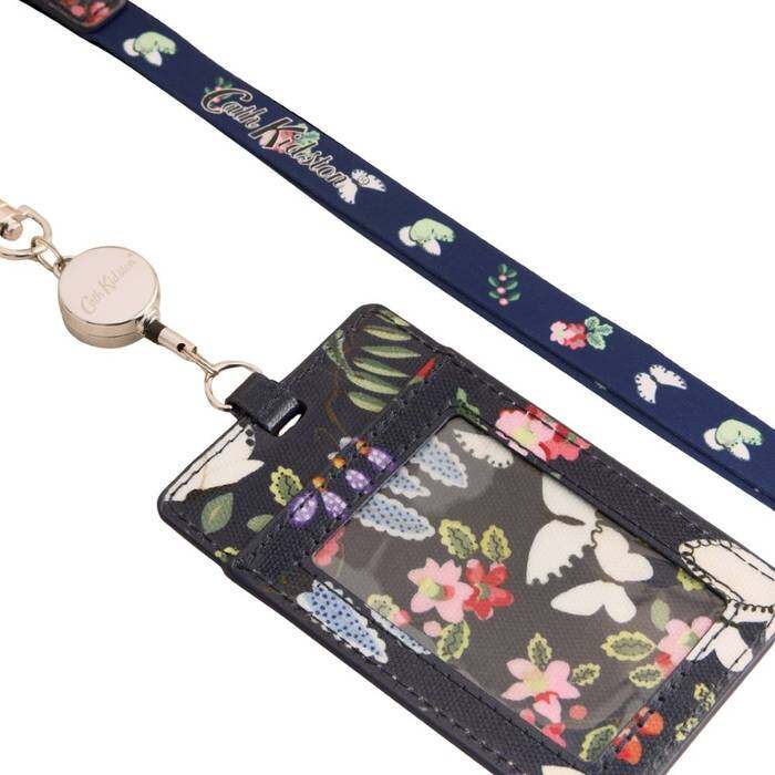Female Lanyard Butterfly Dance Navy 1