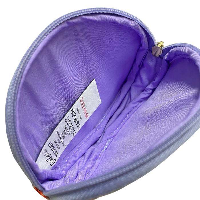 Female Oval Coin Purse Archive Ditsy Pink 1