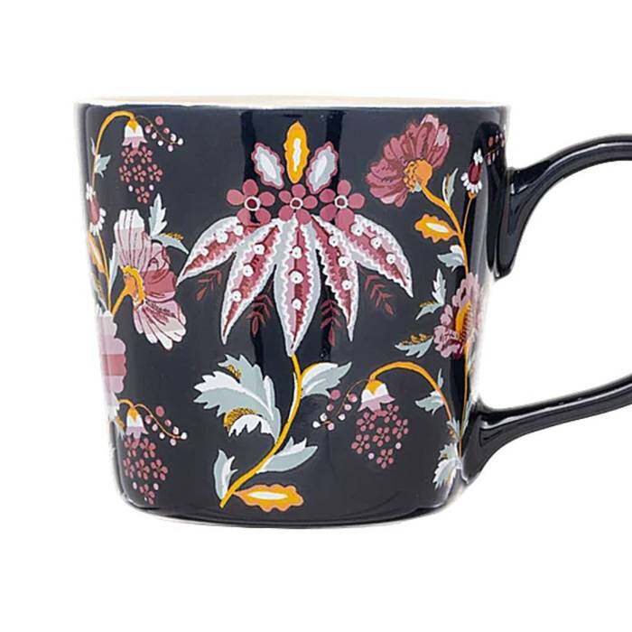 DOLLY MUG  FRIENDSHIP GARDEN NAVY 1