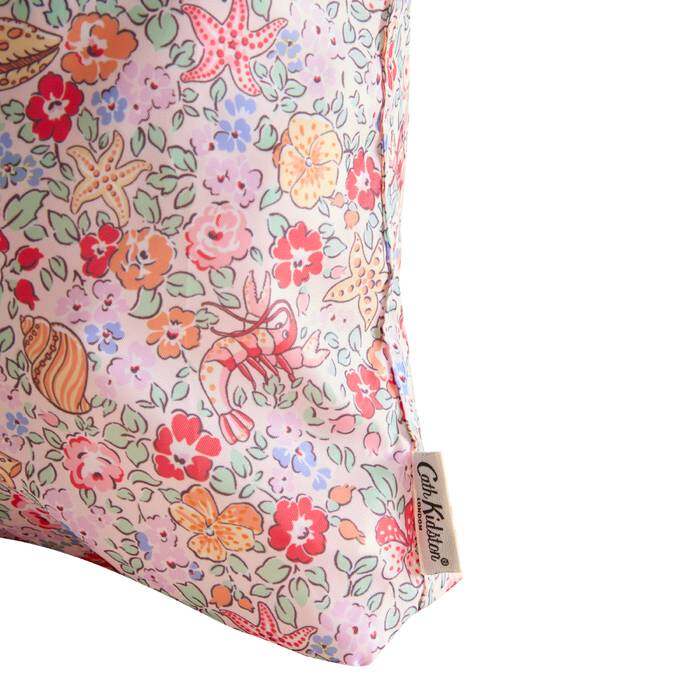 Foldaway Shopper Beautiful Waters Ditsy Pink 1