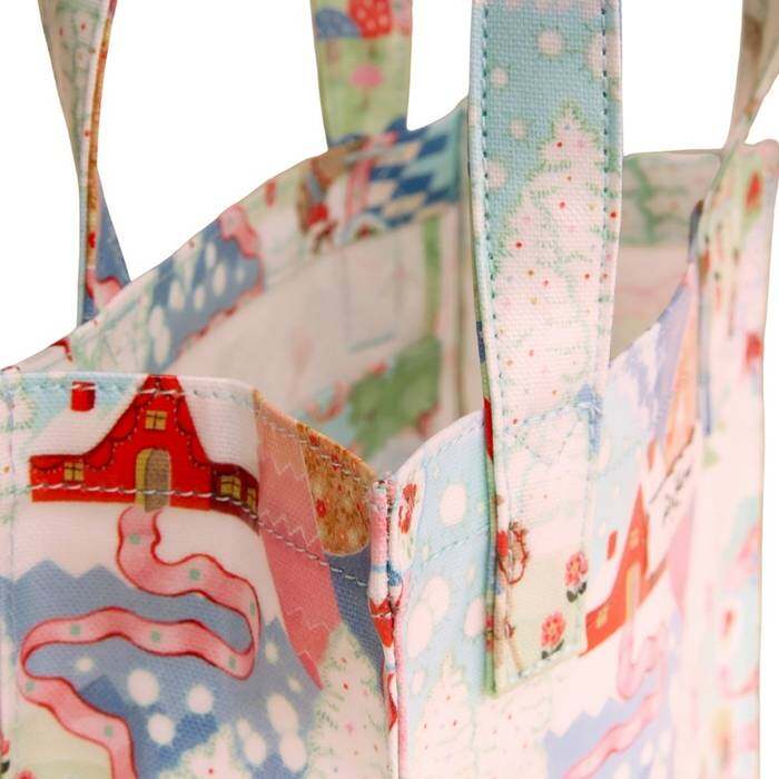 Female Small Bookbag Christmas Journey Multi-color 1