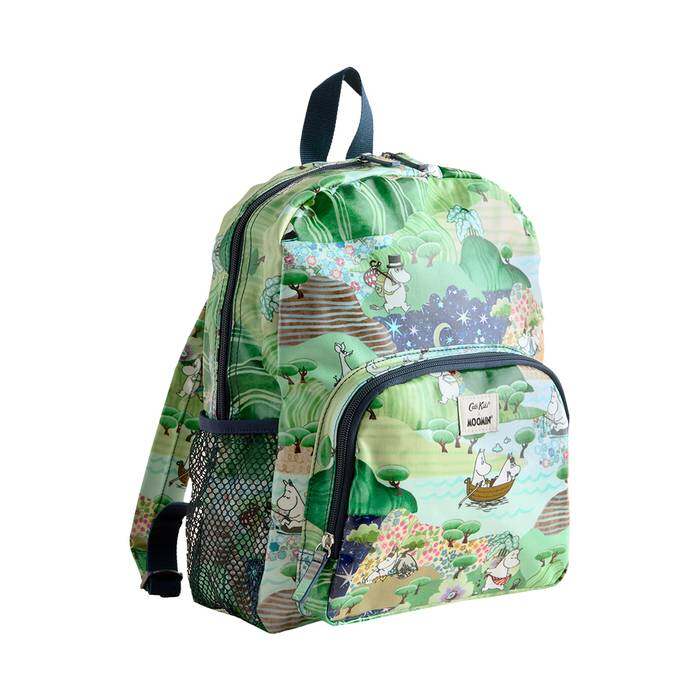 Kids Girl Large Backpack Moomin Valley Green