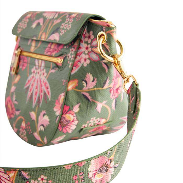 Curve Crossbody Friendship Garden Green 1