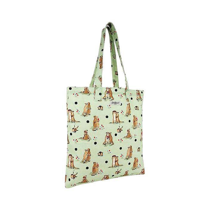 Large Bookbag Meerkats Green