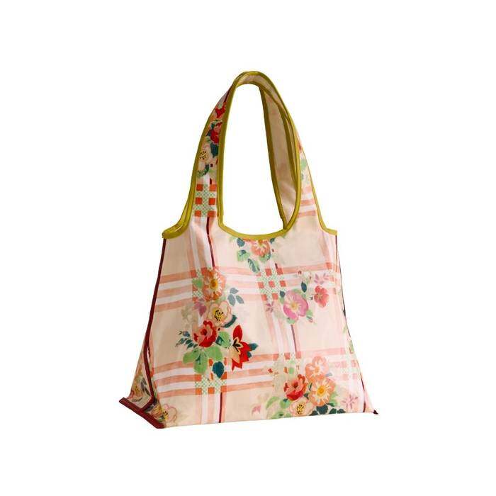 Female Marleybone Shopper Archive Floral Check Cream