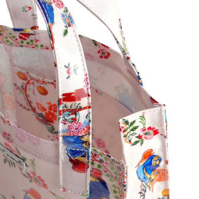 Female Small Bookbag Paddington Oranges Ecru 1