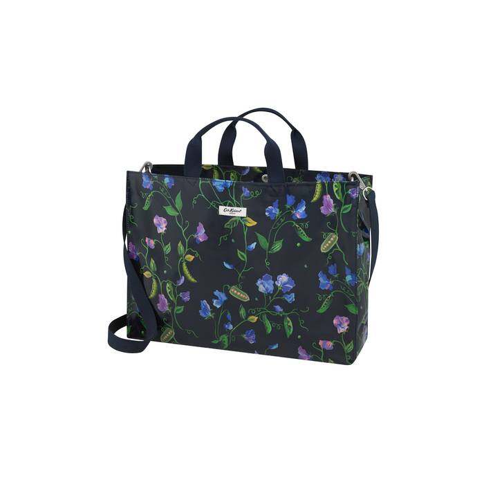 Strappy Carryall Sweet Pea Navy 1