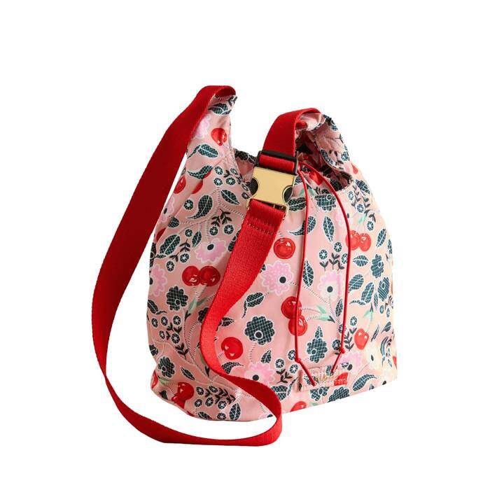 Female Sling Crossbody Cherry Bunches Pink