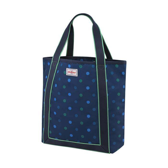 Webbing Tote Power Spot Navy 1