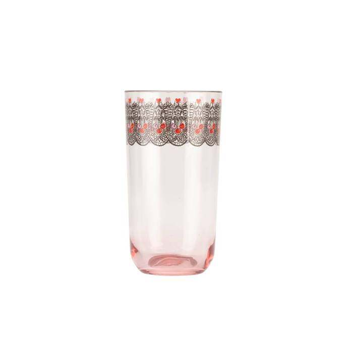Picnic Hiball Glass 475ML Cherry White