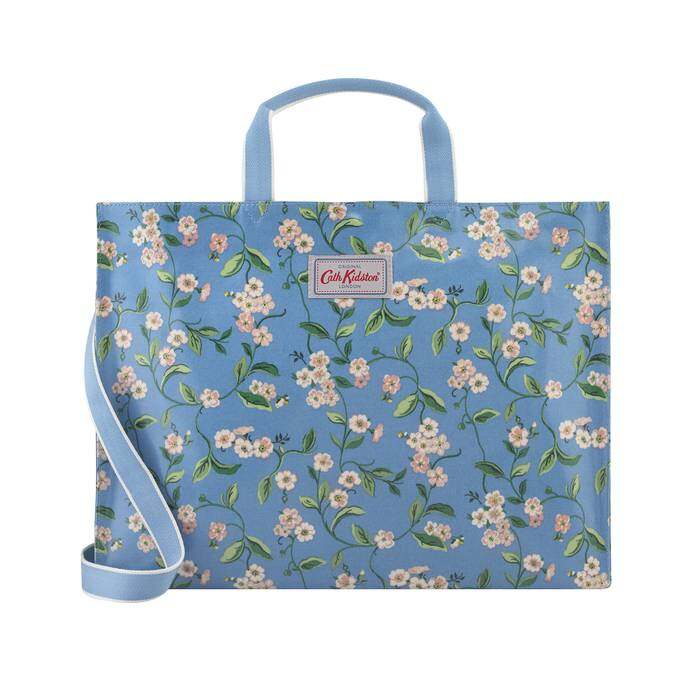 Strappy Carryall Forget me not Mid Blue