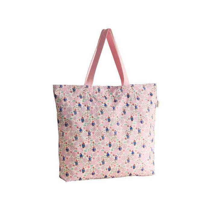 Female Large Foldaway Tote Paddington Blossom Pink