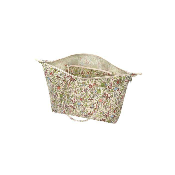 Garden Ditsy Foldaway Overnight Bag Cream 1