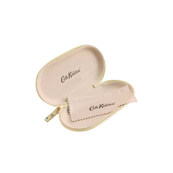 Female Glasses Case Pearly Queen Ditsy Yellow 1