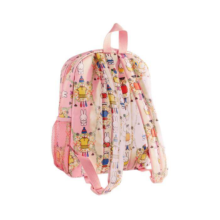 Kids Large Classic Backpack Miffy Placement Pink 1