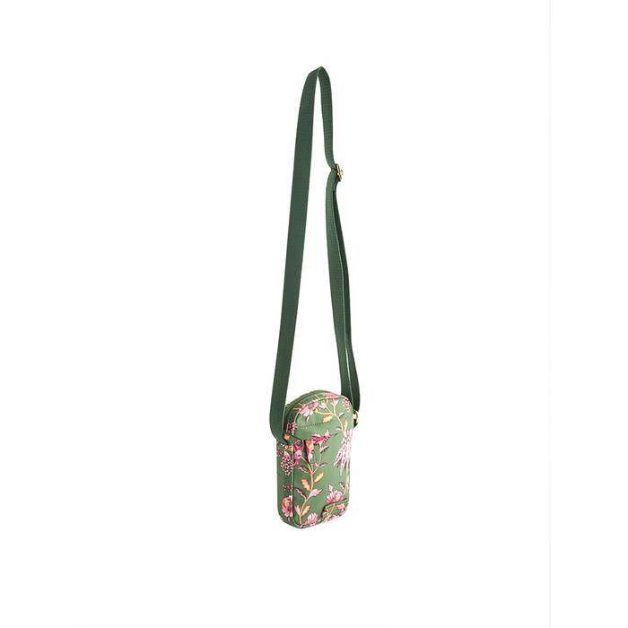 Phone Crossbody Friendship Garden Green