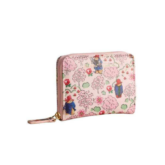 Female Mini Continental Wallet Paddington Ditsy Pink