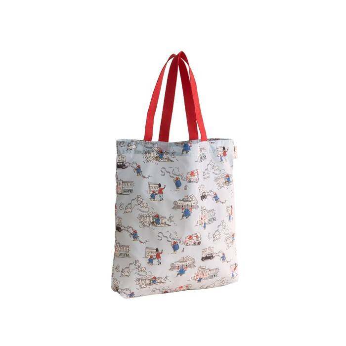 Female Foldaway Tote Paddington London Blue