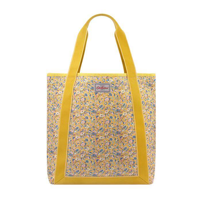 Webbing Tote Woodland Ditsy Deep Yellow