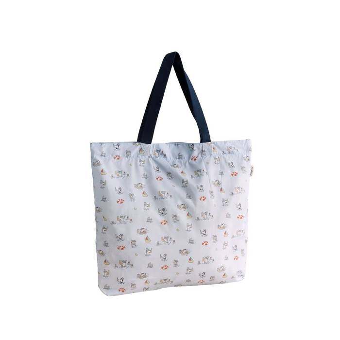 Female Large Foldaway Tote Snorkel Stanley Blue