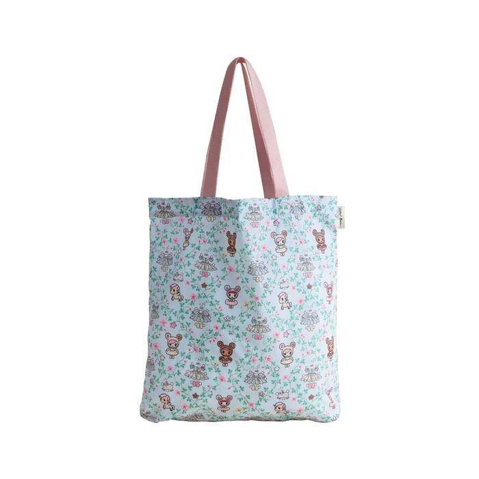Female Foldaway Tote Tokidoki Paper Dresses Blue