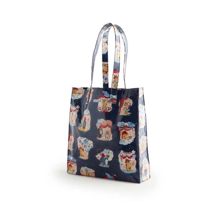 Female Large Bookbag Paddington Party Navy