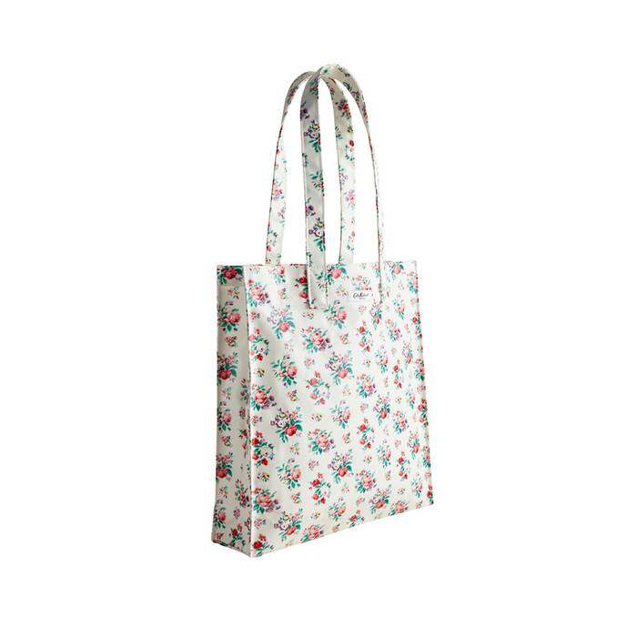 Female Large Bookbag Icon Bunches Ecru