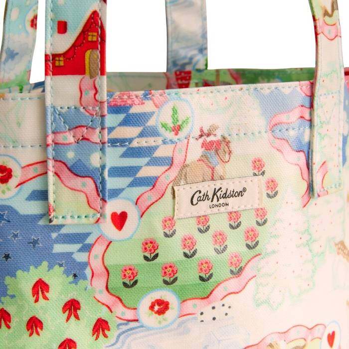 Female Large Bookbag Christmas Journey Multi-color 1