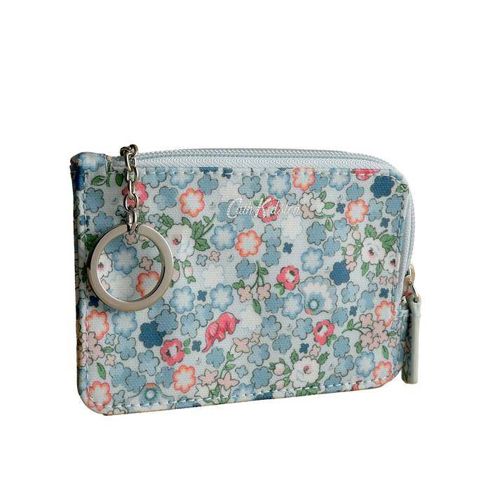 Female Card & Coin Purse Dreamers Ditsy Blue