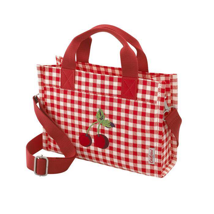 The Little Sidekick Tote Cherries PL01 Warm Cream 1