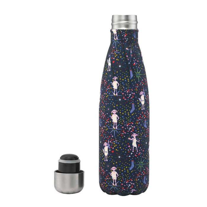 Stainless Steel Water Bottle Dobby's Sock Navy 1