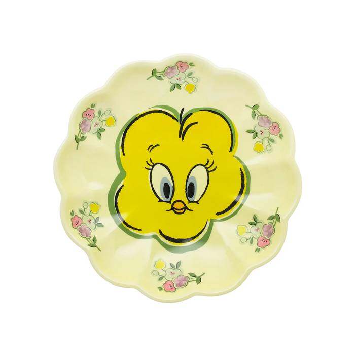 LT Scallop Dish Tweety  Yellow