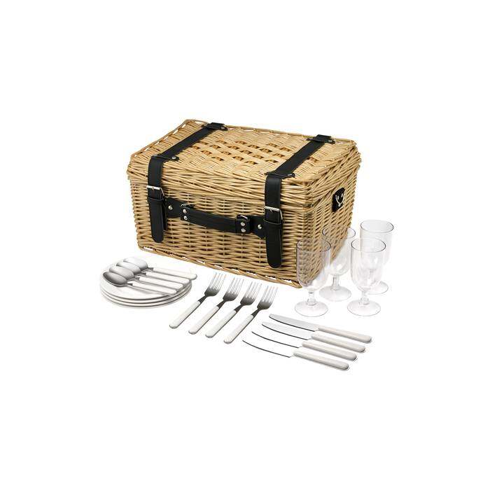 Picnic Basket Bandana Pink