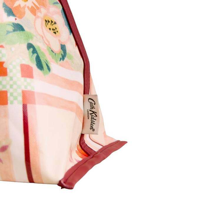 Female Marleybone Shopper Archive Floral Check Cream 1