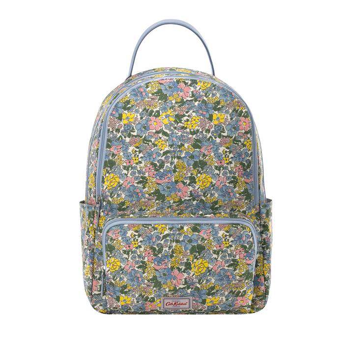 Pocket Backpack Vale Floral Warm Cream