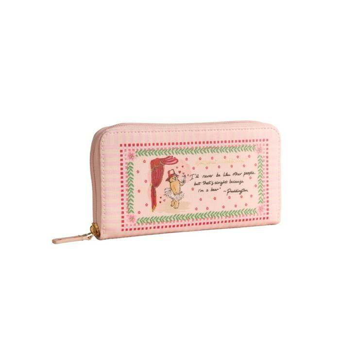 Female Continental Wallet Paddington Ditsy Pink