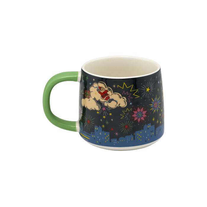Mini Billie Mug Christmas Navy 1