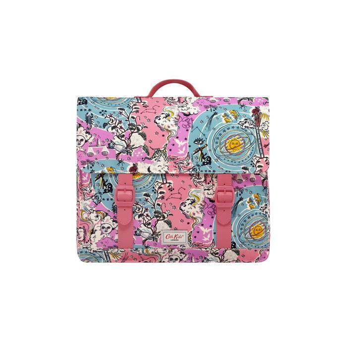 Kids Scooter Satchel Backpack Celestial Small Pink