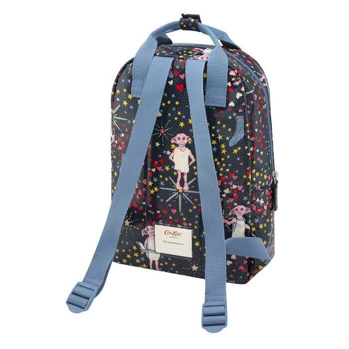 Kids Medium Backpack Dobby's Sock Navy 1