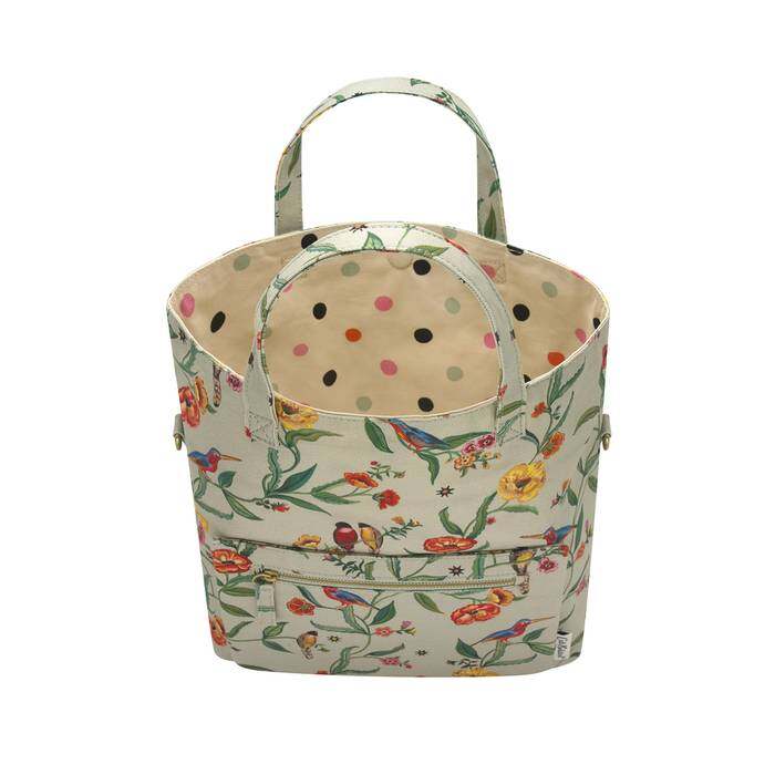 Reversible Cross Body Summer Birds Green 1