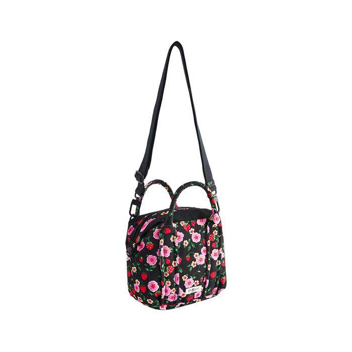 Travel Crossbody Strawberry Black