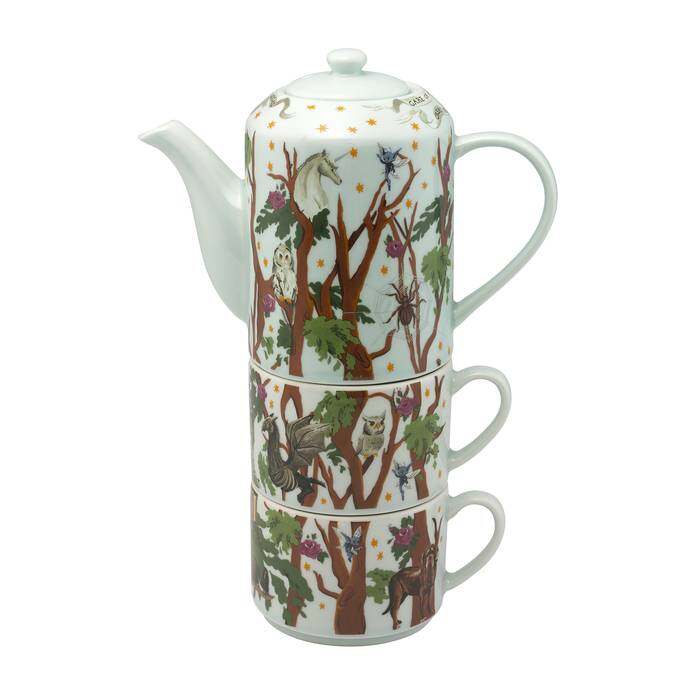 Boxed Tea For Two Forbidden Forest Green