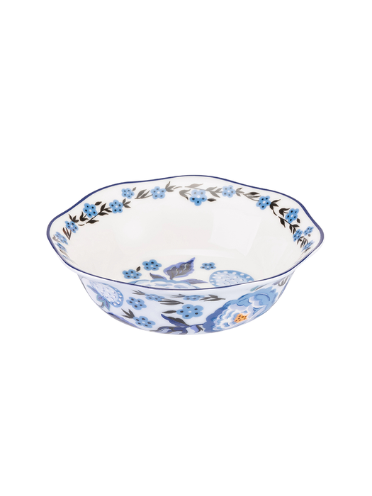 Strawberry Garden Strawberry Garden Blue New Bone China Cereal Bowl Blue 1