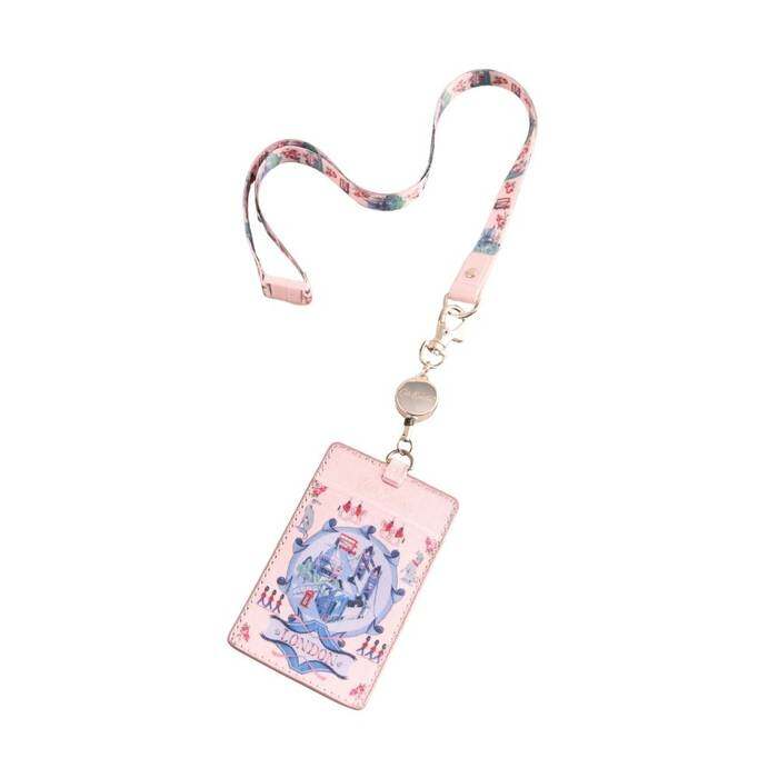 Female Set Lanyard London Town Pink