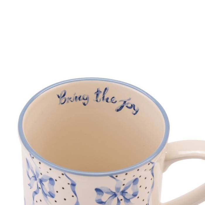 Mollie Mug Cath Kidston Bring The Joy Blue 1