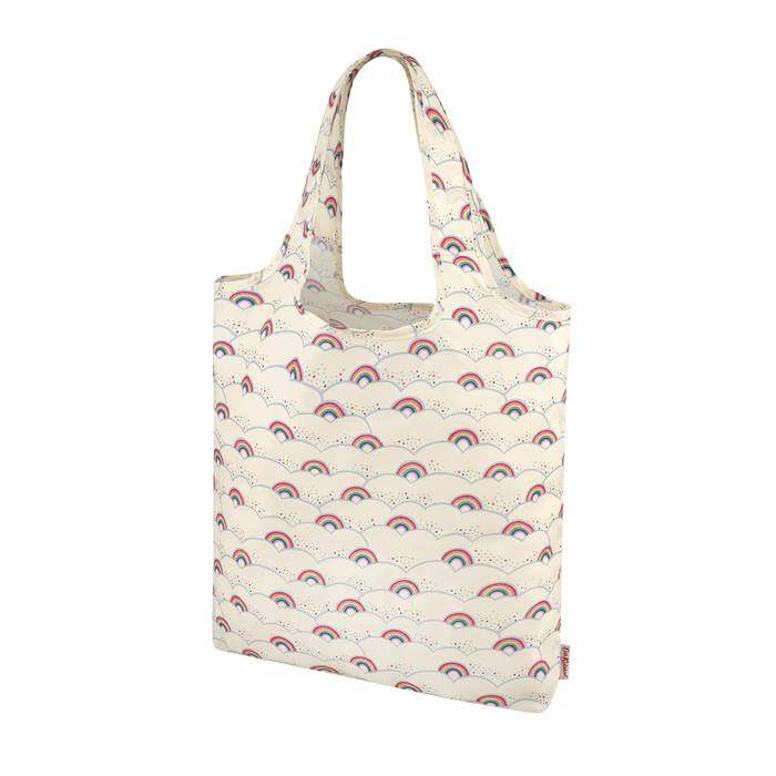 Foldaway Shopper Little Rainbows Warm Cream 1