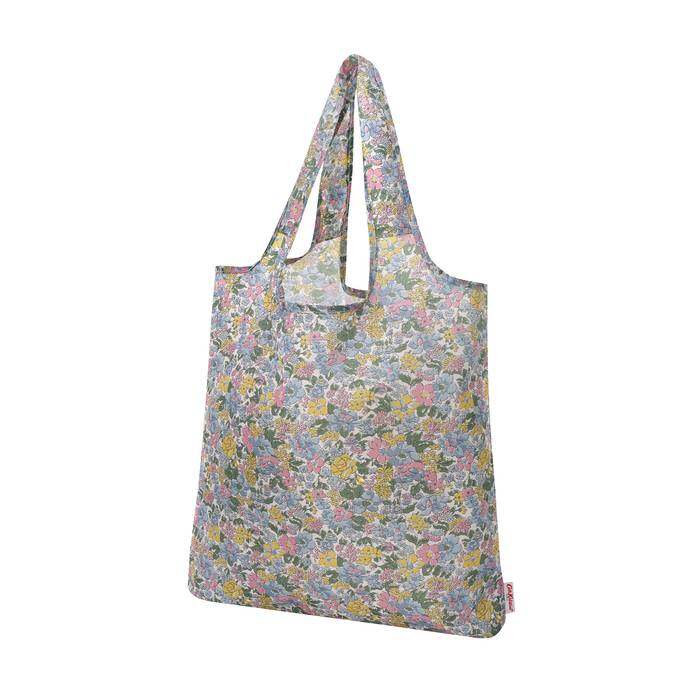 Foldaway Shopper Vale Floral Warm Cream 1