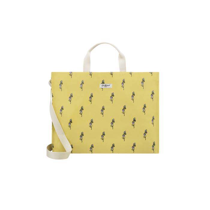 Strappy Carryall Bee & Heart Yellow