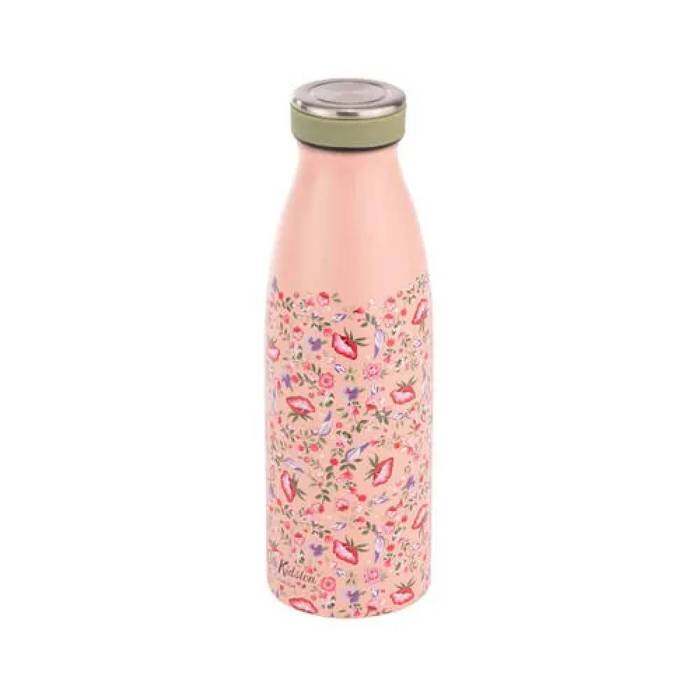 Stainless Steel Bottle 350 ML Spring Birds Pink