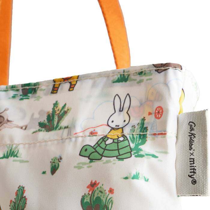 Female Foldaway Tote Miffy Rodeo Ecru 1